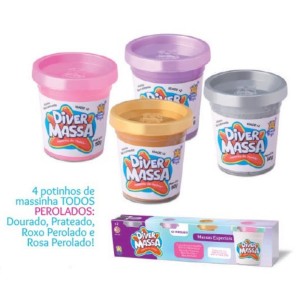 Kit Massinha c/ 4un Perolado
