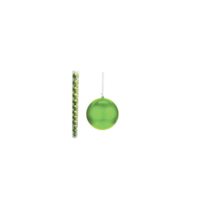 Bola de Natal Verde 4cm c/ 15un