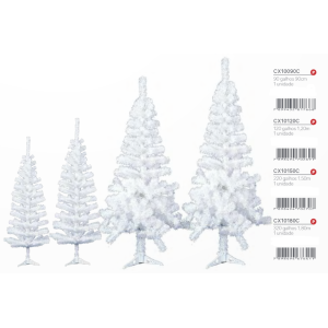 Arvore de Natal Branca 90cm