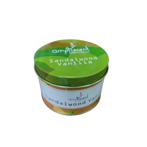 Vela Aromática em Lata – Sandalwood Vanilla