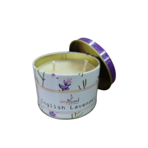 Vela Aromática em Lata – English Lavender