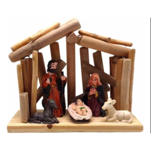 Presépio de Natal em Resina – 25,5×13,5 cm
