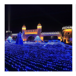 Pisca-Pisca 200 LEDs Azul com Fio Transparente – Cód: 18802