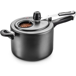 Panela de Pressão Grafite Nº20 com Visor de Vidro – Fechamento Interno