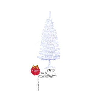 Arvore de Natal Branca 90cm