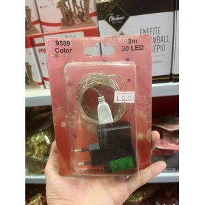 Fio Arame 30 LED Luz Warm Bivolt – Modelo 9586