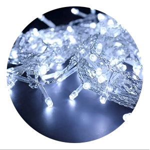 CORTINA 300 LEDS COLOR FIO DE FADA 8F USB 