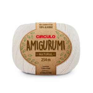 Fio Linha Amigurumi Círculo 0020 - Natural