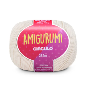 Fio Linha Amigurumi Círculo 3061 - Gardênia