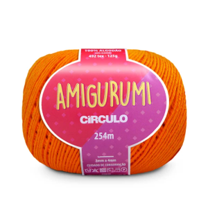 Fio Linha Amigurumi Círculo 4445 - Tangerina