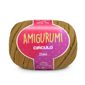 Fio Linha Amigurumi Círculo 7077 - Doce de Leite
