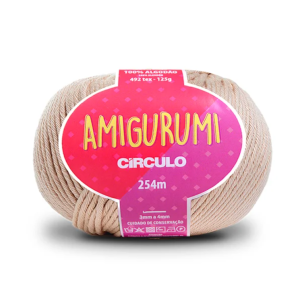 Fio Linha Amigurumi Círculo 7625 - Castanha