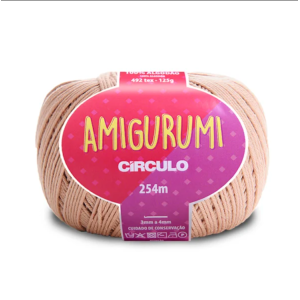 Fio Linha Amigurumi Círculo 7650 - Amêndoa