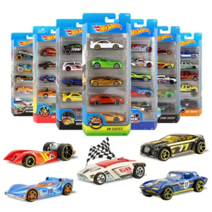 Hot Wheels Pacote com 05 Carrinhos Sortidos 1806 - Mattel