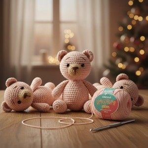Fio Linha Amigurumi Slim Círculo 3148 - Macadâmia
