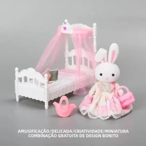 Forest Babys Coelhinha com Quarto Rosa
