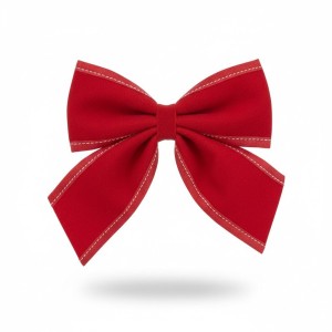 ENFEITE DE NATAL LAÇO DECORATIVO VERMELHO 20CM