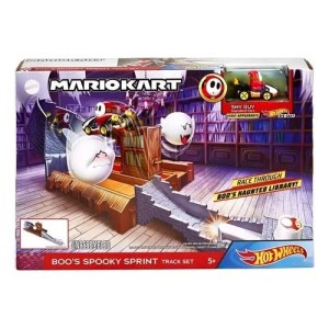 HOT WHEELS MARIO KART - PISTA BOO COM CARRINHO SHY GUY
