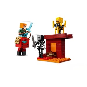 A BATALHA DE LAVA NO NETHER - LEGO