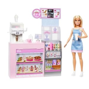 Boneca Barbie Cafeteria Coffee Shop