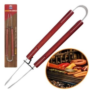 Pegador para Churrasco - MOR (Cabo de Madeira)