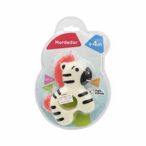 Mordedor Infantil Zebra – Pais & Filhos (+4 Meses)