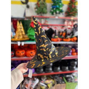 CHAPEU DE BRUXA HALLOWEEN - ESCOLHA A COR