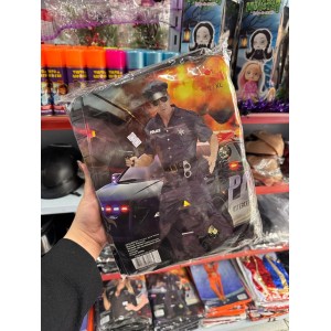 FANTASIA POLICIAL ADULTO - MASCULINO