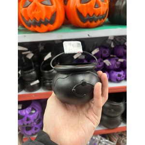 MINI CALDEIRÃO DE BRUXA PRETO