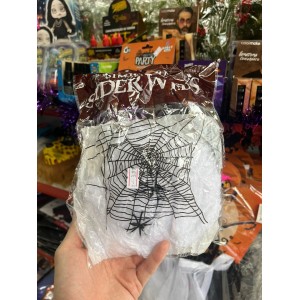 TEIA DE ALGODÃO COM 2 ARANHAS