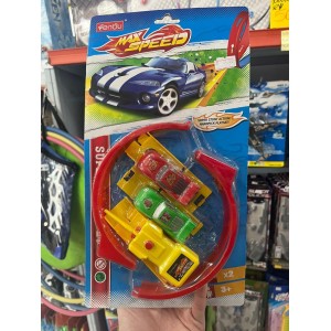 Kit Max Speed com 2 Carrinhos e Pista de Lançamento