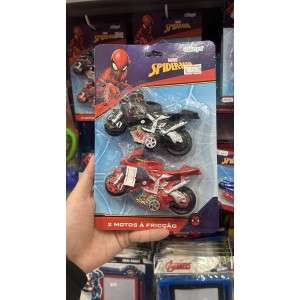 Kit 2 Motos à Fricção Marvel Spider-Man