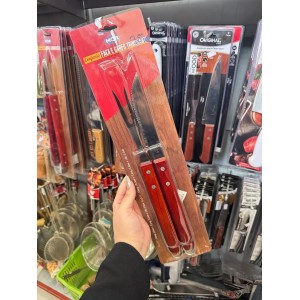 Conjunto de Faca e Garfo Trinchante Churrasco - MOR 