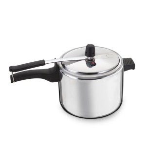 Panela de Pressão Polida Alumínio 3L - Nacional