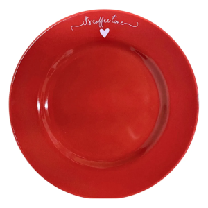 Prato de Sobremesa L’amour Vermelho 19cm – Hauskraft