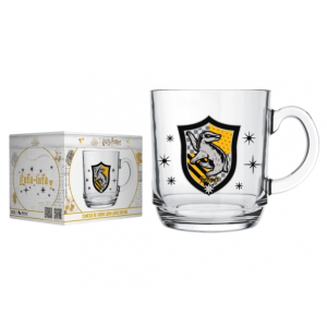 Caneca De Vidro Harry Potter 300 ML - Lufa Lufa