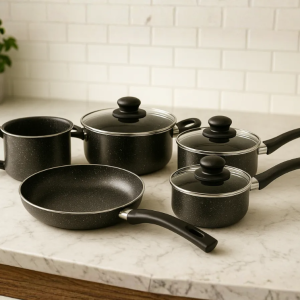 Jogo de Panelas Berlim 5 Peças – Cerâmica para Indução e Gás