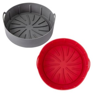 Forma de Cozimento Redonda em Silicone p/ Fritadeira Elétrica – Airfryer
