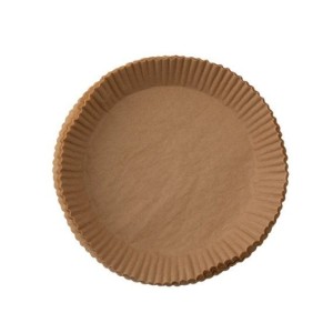 Kit com 50 Formas Redondas Descartáveis para Fritadeira Elétrica – Airfryer