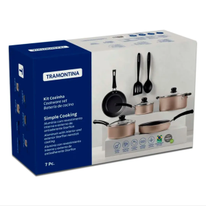 Kit Cozinha em Alumínio 7 Peças – Sem Cookware CHA