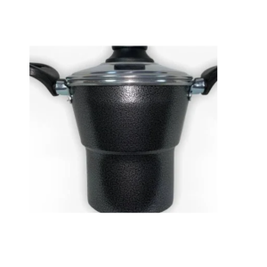 Cuscuzeiro em Alumínio 1000ml CraqueLado - Pane Flon