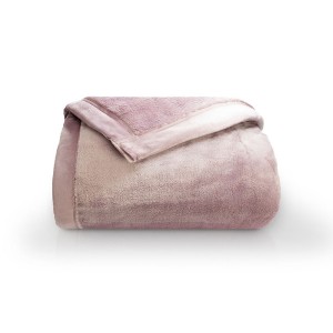 Cobertor Neo Flannel 600 Solteiro 150x220 cm – Rose
