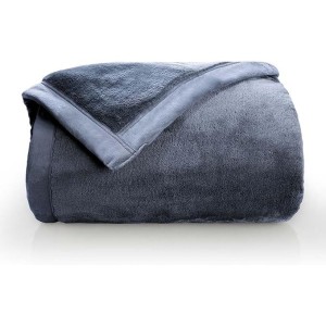 Cobertor Neo Flannel 600 Cinza 220x240 cm – QUEEN