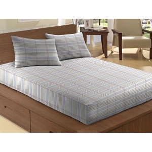 Jogo de Lençol Microfibra com Elástico + Fronha – Solteiro – Sortido