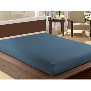 Lençol de Microfibra Tinto com Elástico Avulso – Queen – Sortido