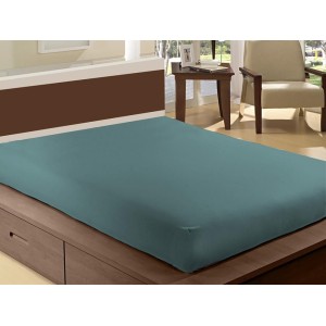 Lençol de Microfibra Tinto com Elástico Avulso – Queen – Sortido