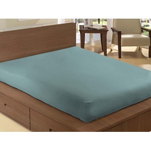 Lençol de Microfibra Tinto com Elástico Avulso – Casal – Sortido