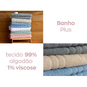Toalha de Banho Dominus Plus – 75x150 cm – Branco (F0403)